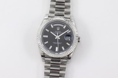 ROLEX Day-date 2836 Automatic Movement 40MM Black Watch